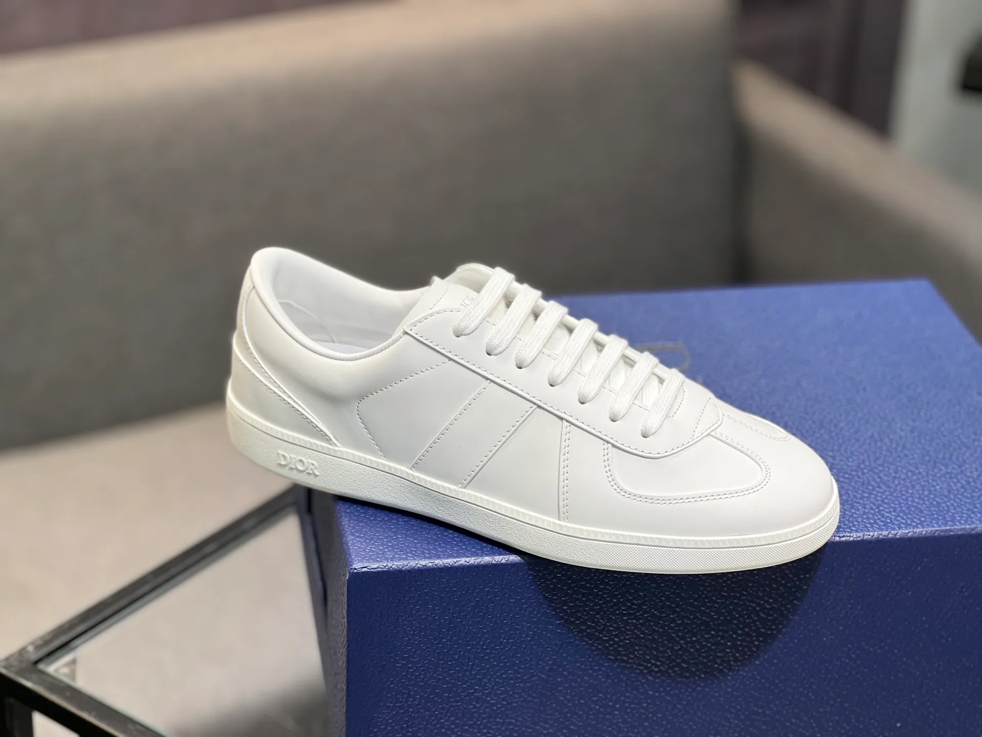 Men's men's shoes 💰560〖Audio⁠Di‎〗Dior2025⁠new‎ B01 training⁠德‎shoes Material⁠surface‎: layer⁠head‎leather⁠cow‎+lining cowhide‎ TPU original bottom⁠large⁠version‎ code number‎: male 39-45 <Male 38 46 done>